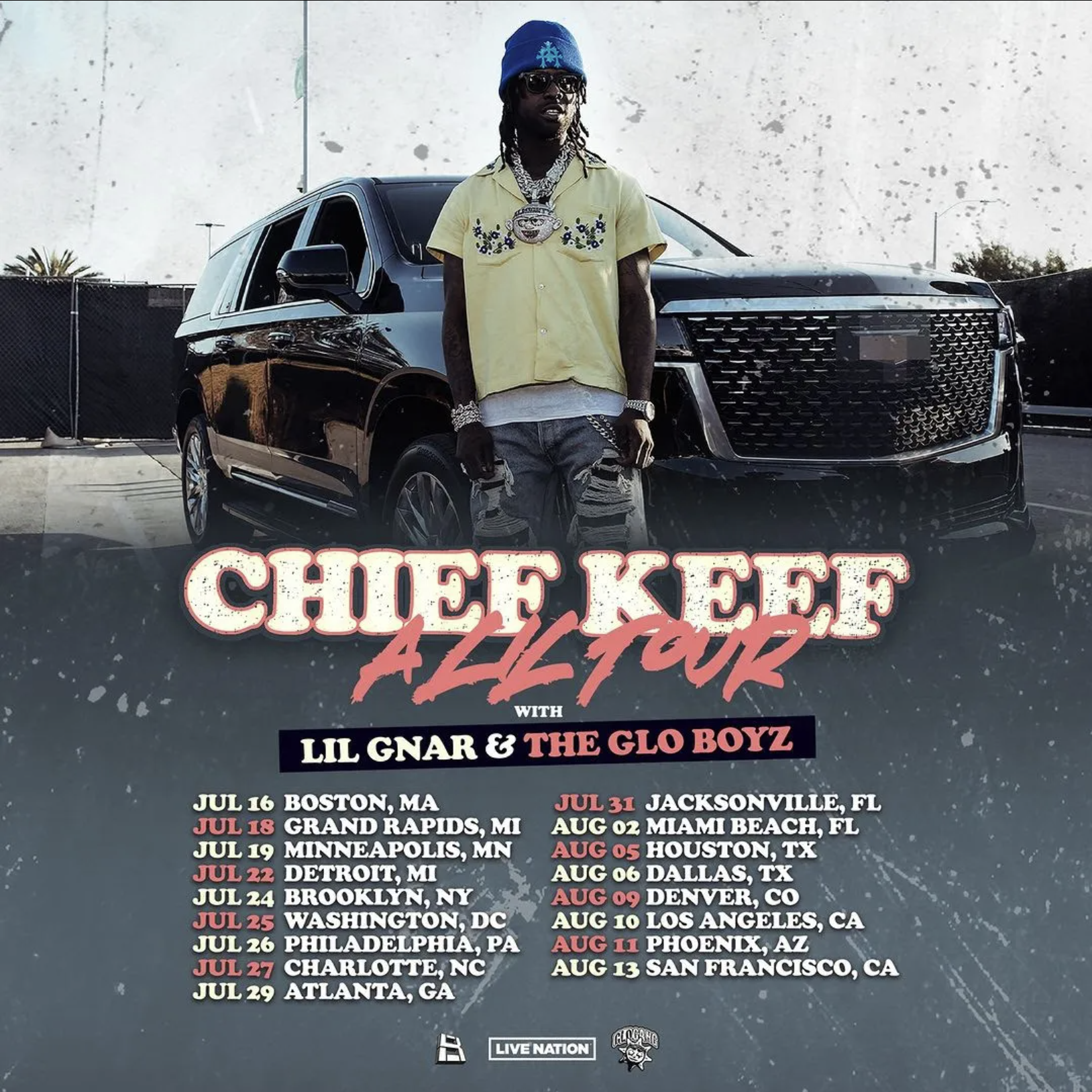 Rapper Chief Keef looks to Light Up the Stage at the Hollywood Palladium